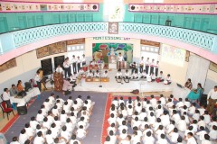 Junior-Section-orchestra-boys-performing-on-Montessori-day