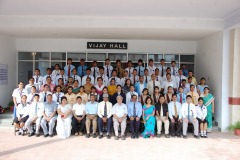 Participants-of-various-schools-with-their-Teacher-Escorts-at-the-Diamond-Jubilee-English-Competition